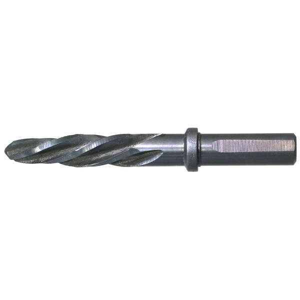 .776, High Spiral Flute 1/2 Shank Construction Reamer